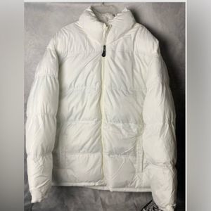 South Pole Womens  Winter Puffer Coat White Size XXL Quilted Full Zip Pockets